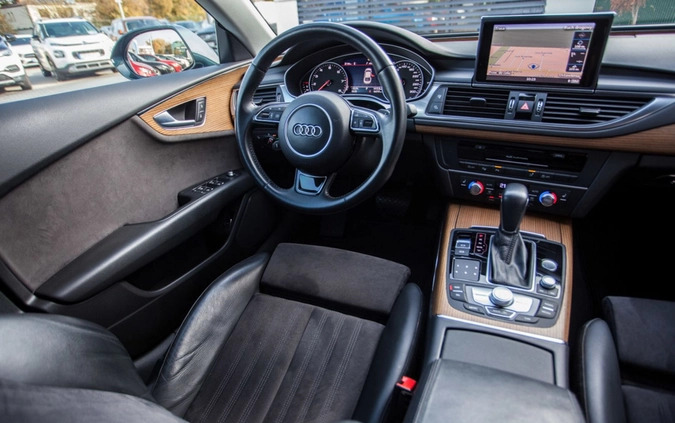 Audi A7 cena 134900 przebieg: 139600, rok produkcji 2017 z Goniądz małe 631